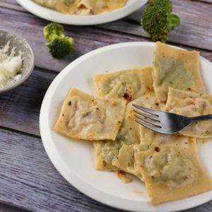 Broccoli and Cheese Ravioli