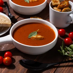Roasted Tomato & Garlic Soup